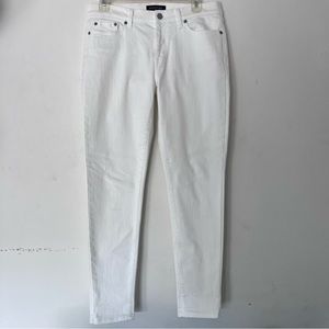 White Banana Republic Skinny Jeans